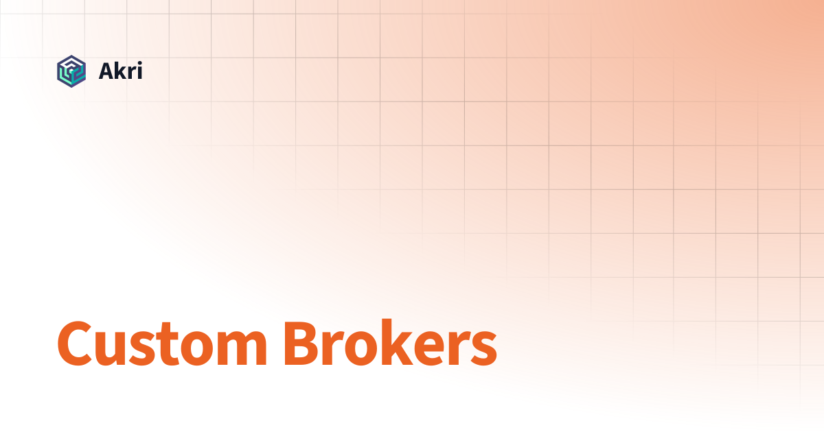 Custom Brokers | Akri